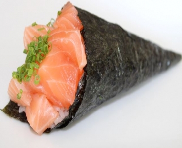 Temaki salmão